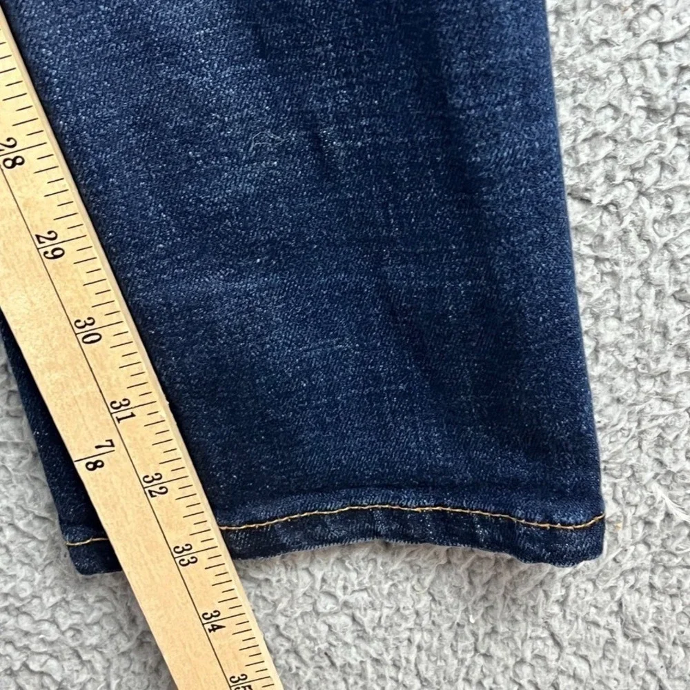 Nudie Jeans Mens 30x34‎ (A: 32x33) Blue Dark Wash Slim Fit Organic Cotton